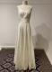 1930’s White taffeta gown/36