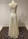 1930’s White taffeta gown/36