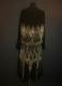 1920’s Black rhinestone-beaded dress/42-44