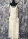 1920’s-style Ivory lace bias-cut gown/42