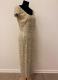 1960’s Ivory beaded gown/36