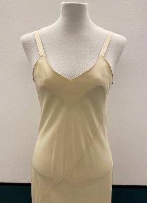 1930’s-style Cream silk TONE BARKER slip-dress/38