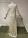 1930s-style Ivory lace gown with 70s sleeves/38-40