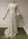 1930s-style White lace gown with train/42-44