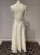 1980's Ivory chiffon gown with lace top/36-38