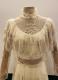 1970’s Cream Victorian-style lace gown/32-34