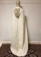 1970’s White ornate cape with hood.