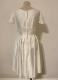 1960’s White polished cotton dress/36