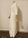 1930’s Ivory crepe gown with rose ribbons/36