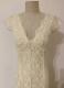 Cream lace dress with lace back/34
