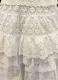 1950’s White broderie anglaise skirt/36