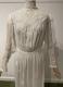 1910’s White embroidered cotton gown/36-38