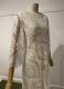 1930s-style White tropical lace gown/38