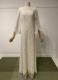 1930’s Ivory square lace gown/38
