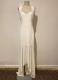 Ivory high-low mermaid gown/40
