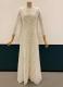 1930’s-style White waves lace gown/40