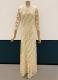 1930s-style Ivory collage-lace gown/38