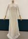 1930’s-style White waves-lace gown/40