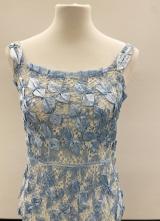 1930’s Pale blue crochet dress/36