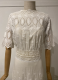 1905’s White broderie anglaise gown/34-36