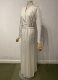 1950’s Ivory brocade gown/38
